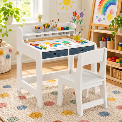 Art Table and Chair Set-Art Table and Chair Set