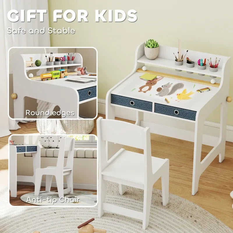 Art Table and Chair Set-Art Table and Chair Set
