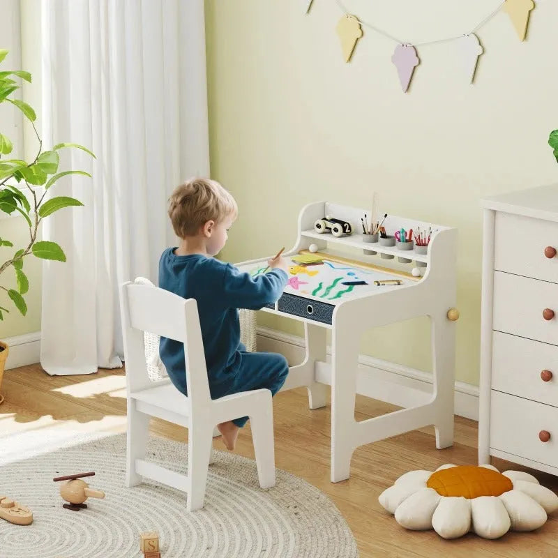 Art Table and Chair Set-Art Table and Chair Set