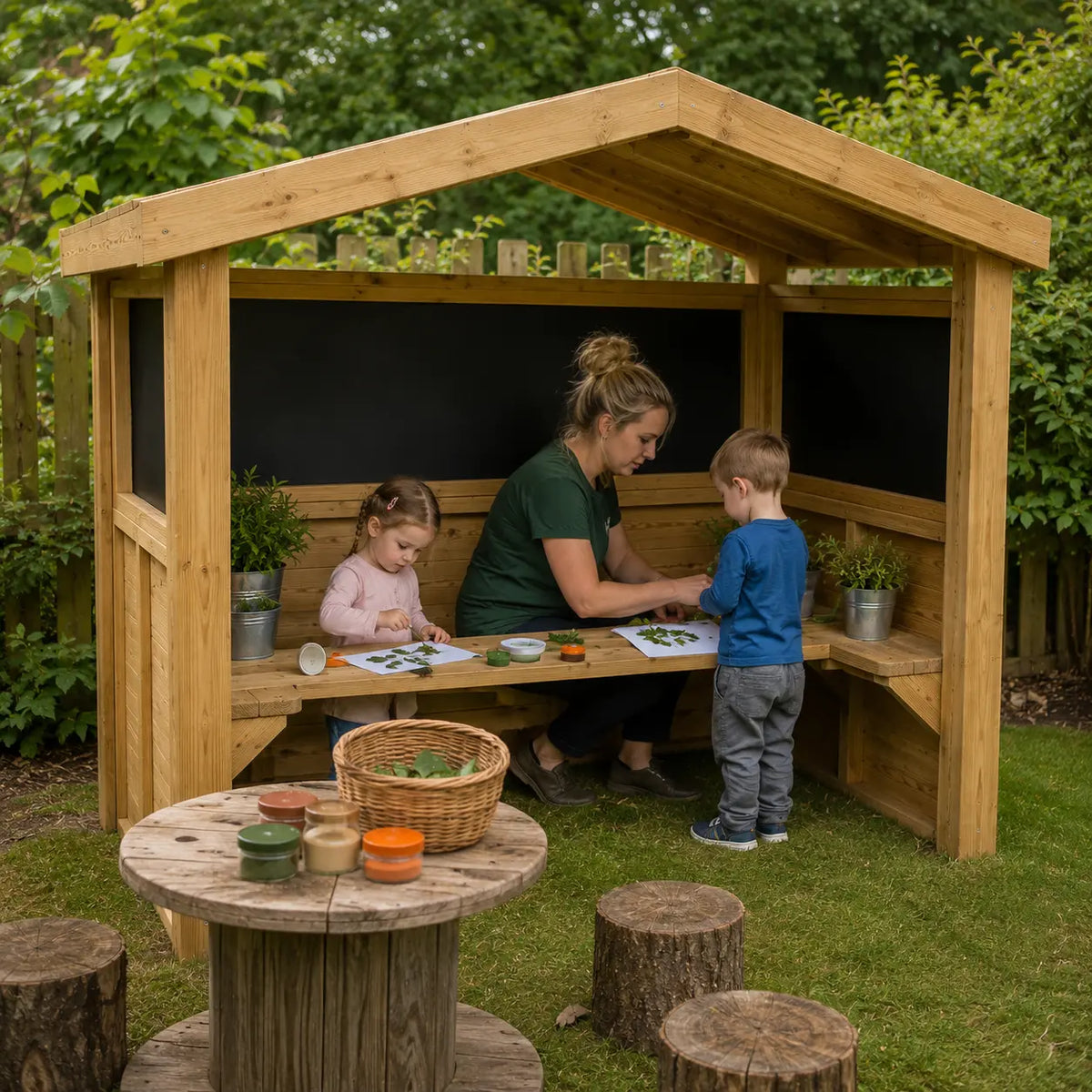 Artmark House outdoor nursery lifestyle scene 5