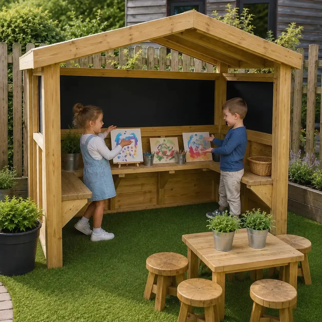 Artmark House outdoor nursery lifestyle scene 6