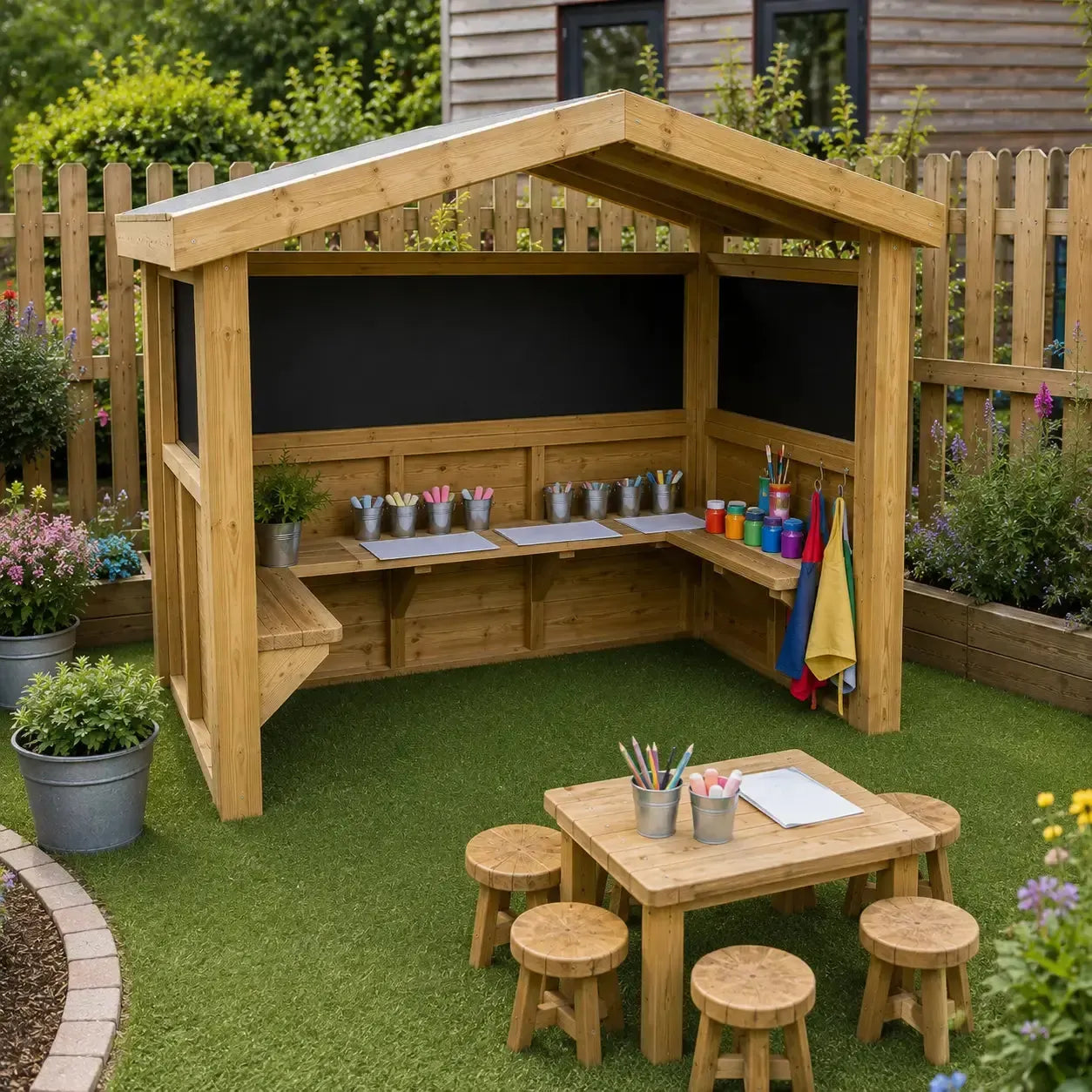 Artmark House outdoor nursery lifestyle scene 7