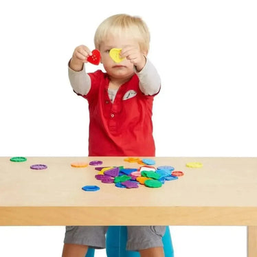 Giocattolo Infilabile Per Bambini - 40 Bottoni Colorati Con Laccio, Età 3+ - Foto 5