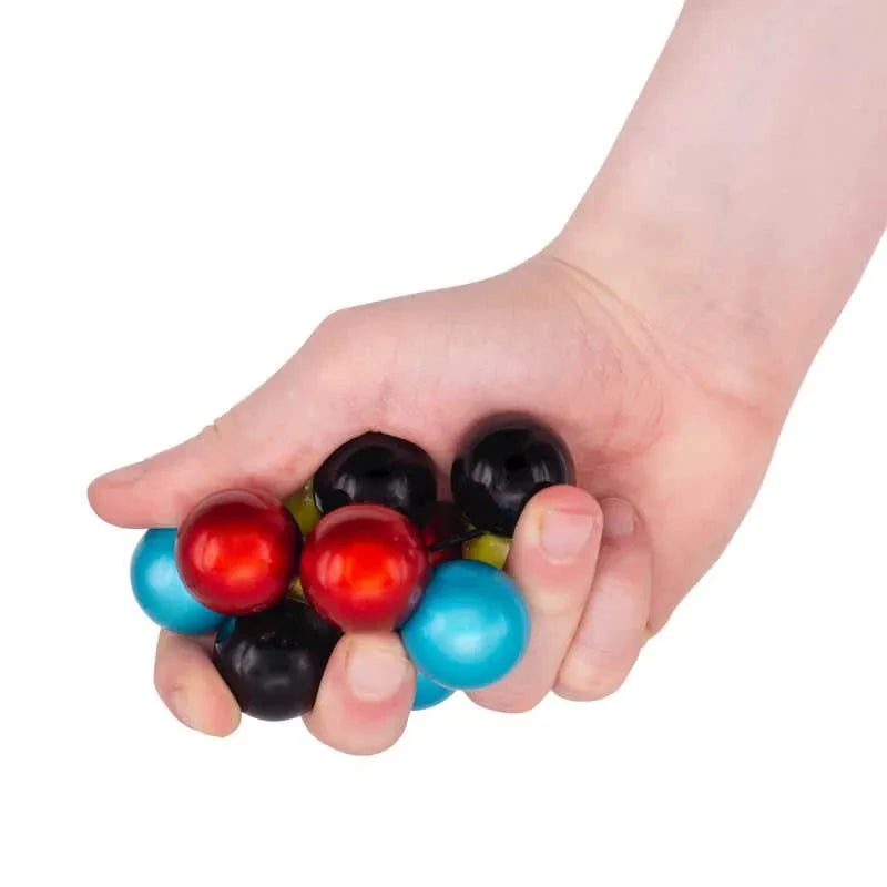 Atomic Fidget Ball Metallic-Atomic Fidget Ball Metallic