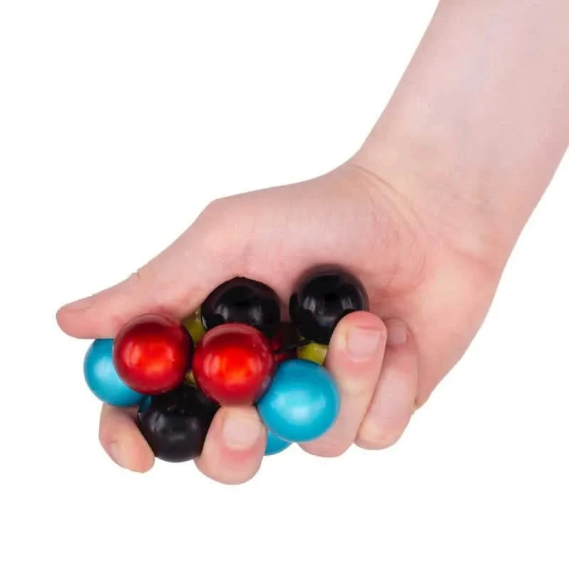 Atomic Fidget Ball Metallic-Atomic Fidget Ball Metallic