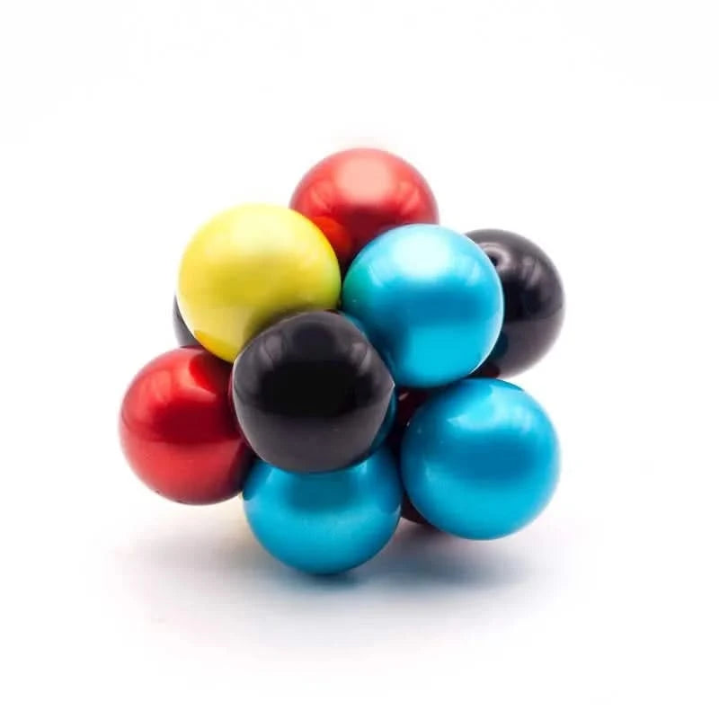 Atomic Fidget Ball Metallic-Atomic Fidget Ball Metallic
