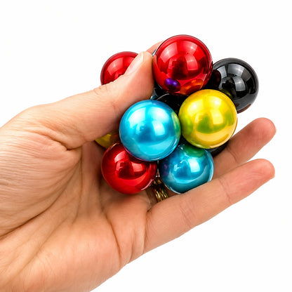 Atomic Fidget Ball Metallic-Atomic Fidget Ball Metallic