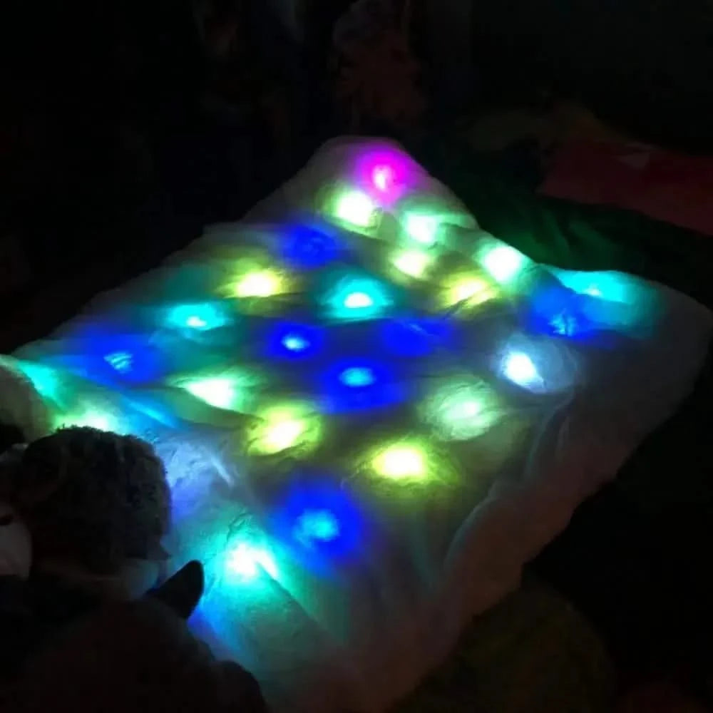 Aurora Moonlight Sensory Blanket-Aurora Moonlight Sensory Blanket