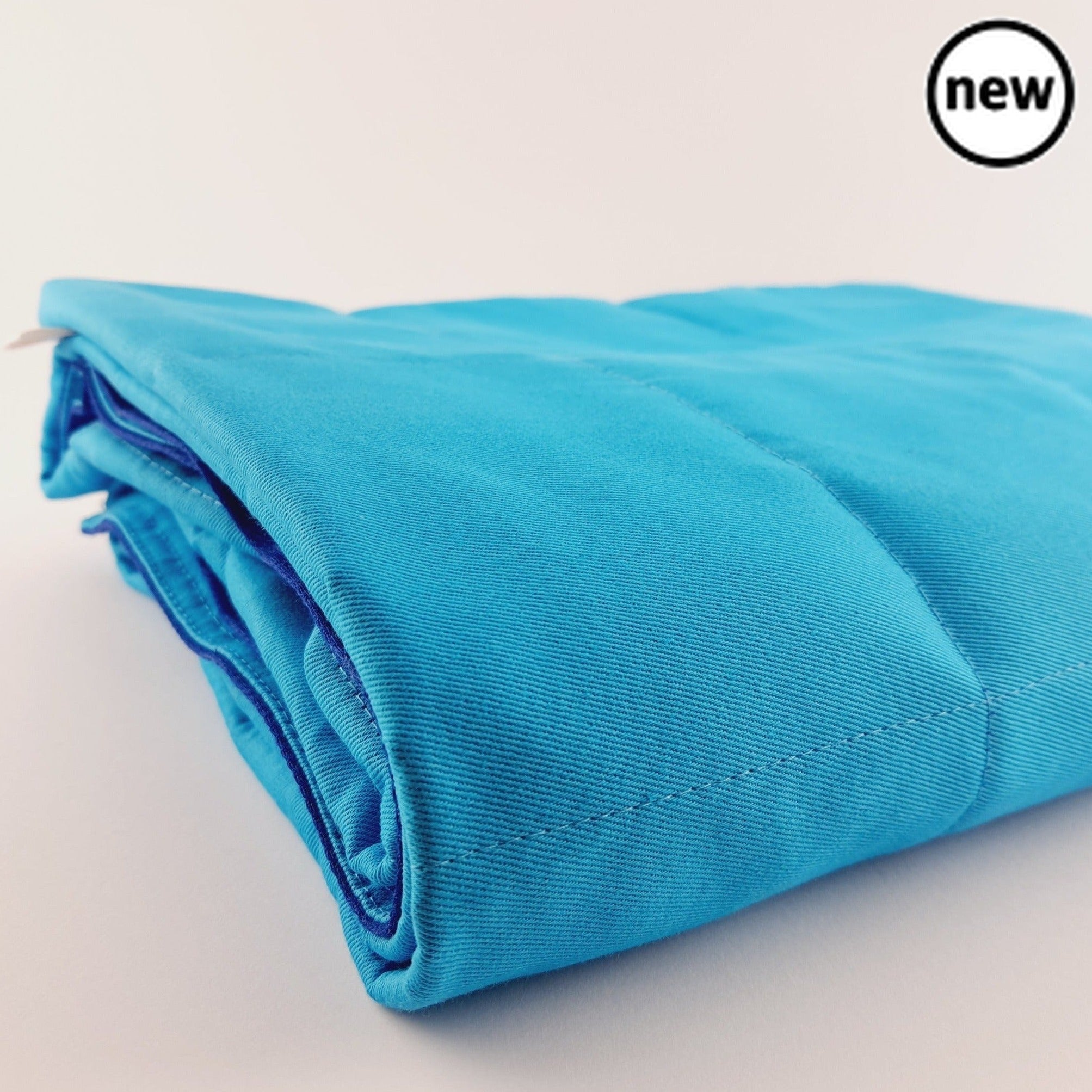 Azure Cotton Weighted Blanket, Introducing our Azure Cotton Weighted Blanket – a luxurious and customizable solution for all age groups, meticulously crafted to meet your unique preferences and sensory needs. Handmade from start to finish, this 100% top cotton weighted blanket offers a blend of comfort, style, and therapeutic benefits. Key Features: Customization at Your Fingertips: Tailor your weighted blanket to perfection. From choosing the backing fabric, size, weight, and filling, to adding extra goodi