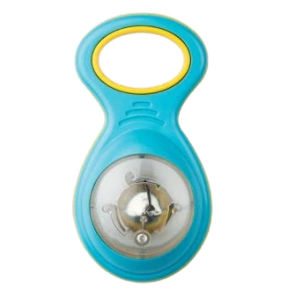 Baby Bells, This lovely Baby Bell shaker from Halilit has a specially designed easy grip handle, the colourful baby bell by is ideal for tiny hands to hold and play and is perfect for baby’s first musical instrument. The Halilit baby bell is a durable yet practical musical toy that will engage children in sound play. Children will be fascinated by this fun bell shaker, which has an easy grip for small hands. This delightful sounding musical toy is safe for tiny mouths and fingers, as the jingles are enclose