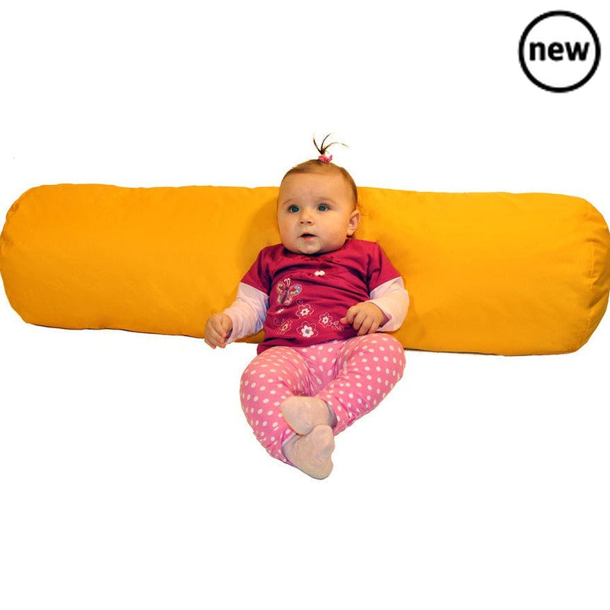 Baby Care Bolster, A fantastic baby sensory resource which provides seating,comfort,support and tactile input making this the perfect addition to any sensory room and early years classroom. Seating: Say goodbye to uncomfortable and unsupportive seating solutions! The Soft Play Baby Booster provides a cozy and inviting place for your little one to sit. Crafted with their comfort in mind, this booster ensures a relaxed and enjoyable seating experience. Comfort: Prioritizing your baby's ultimate comfort, this 