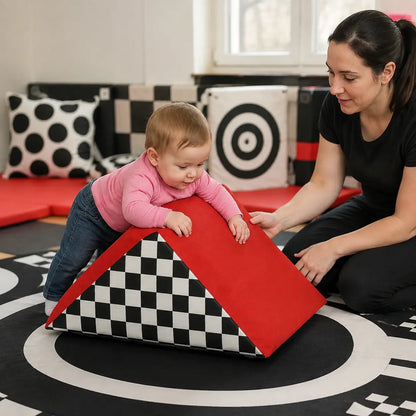 Baby Moves Toddler Tumbler in naturally lit supervised early-years play