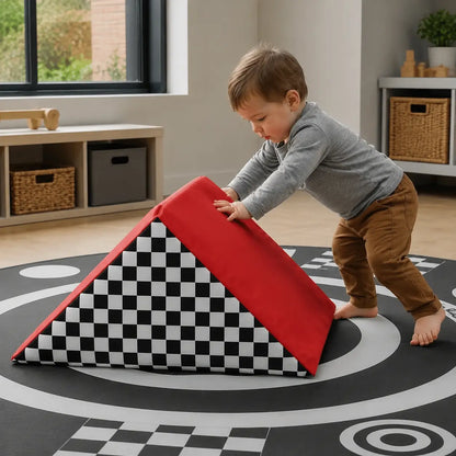 Baby Moves Toddler Tumbler in naturally lit supervised early-years play
