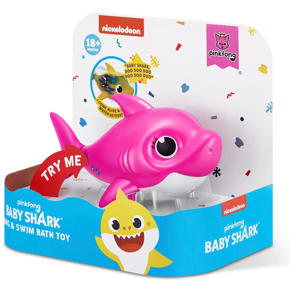 Baby Shark Sing & Swim Bath Toy Baby-Baby Shark Sing & Swim Bath Toy Baby