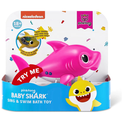 Baby Shark Sing & Swim Bath Toy Baby-Baby Shark Sing & Swim Bath Toy Baby