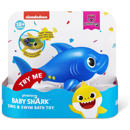 Baby Shark Sing & Swim Bath Toy Baby-Baby Shark Sing & Swim Bath Toy Baby