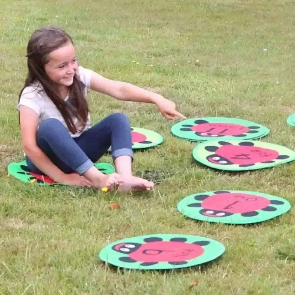 Back to Nature Counting Ladybird Indoor Outdoor Mini Carpets-Back to Nature Counting Ladybird Indoor Outdoor Mini Carpets