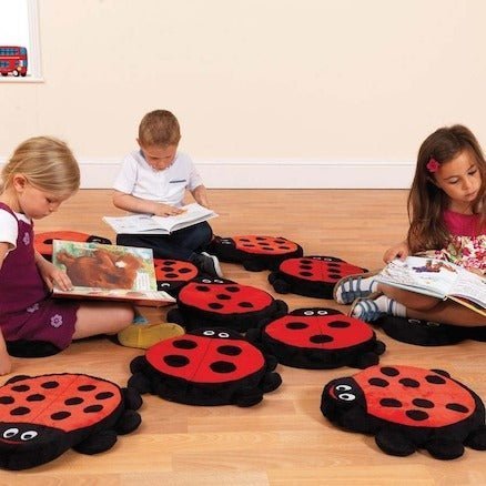 Back to Nature Counting Ladybirds Set, The Back to Nature Counting Ladybirds are a fun and cuddly cushion set which is ideal for nursery and play school. Improve co-ordination by bouncing objects in the middle to help with timing and rhythm.The Back to Nature Counting Ladybirds Set is a delightful addition to any early years setting and adds colour and style.The Back to Nature Counting Ladybirds Set is not only stylish but also has educational benefits. Details of the Back to Nature Counting Ladybirds Set P