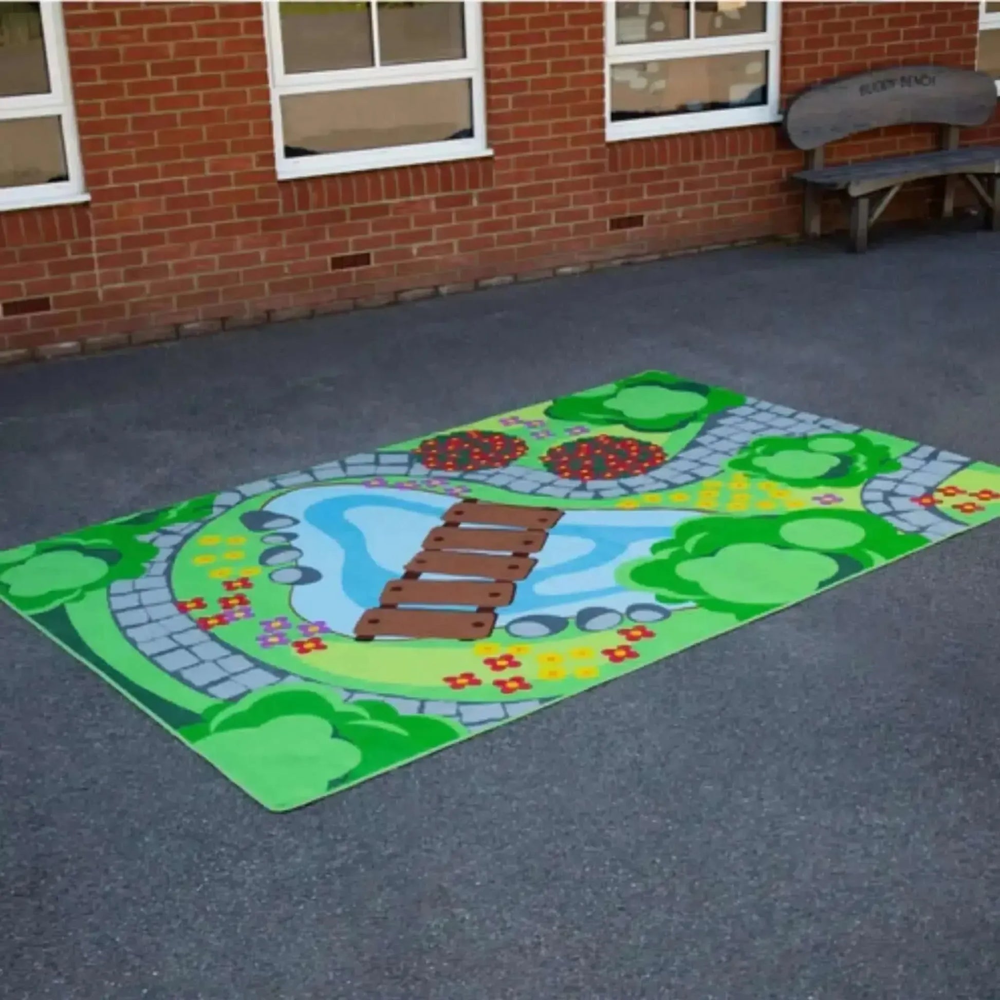 Back to Nature Garden Outdoor Mat-Back to Nature Garden Outdoor Mat