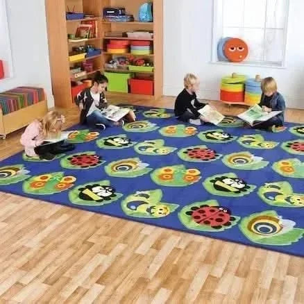 Back to Nature Square Bug Placement Carpet-Back to Nature Square Bug Placement Carpet
