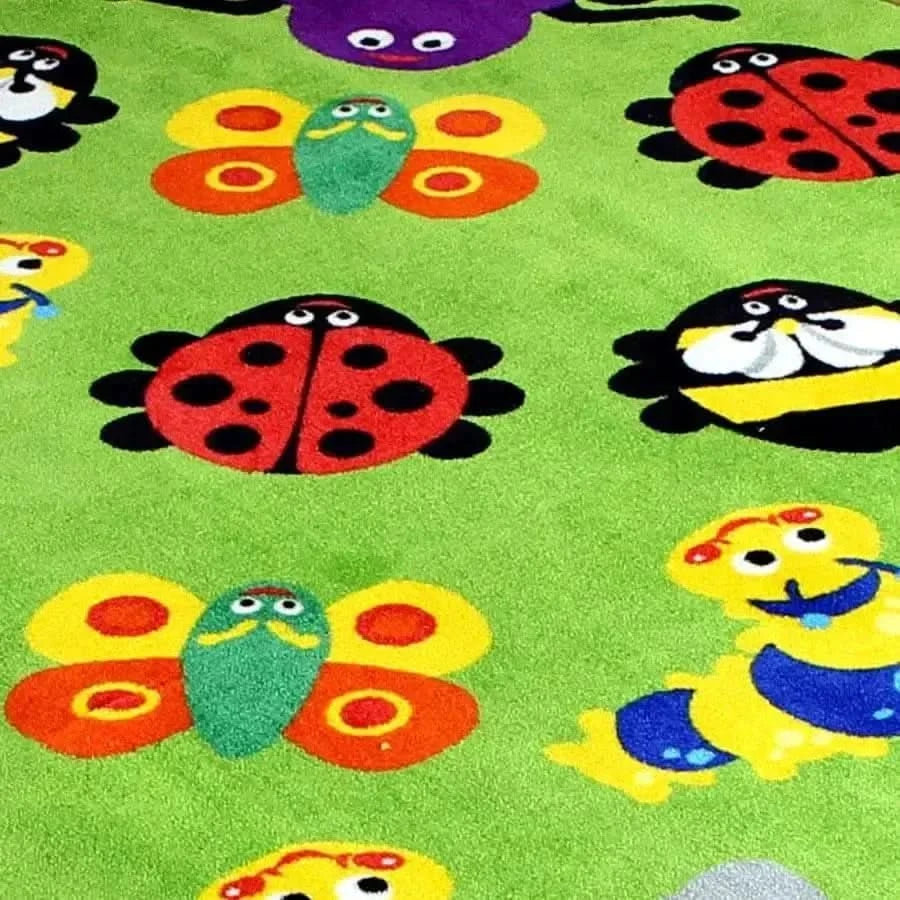 Back to Nature™ Large Corner Bugs Carpet-Back to Nature™ Large Corner Bugs Carpet