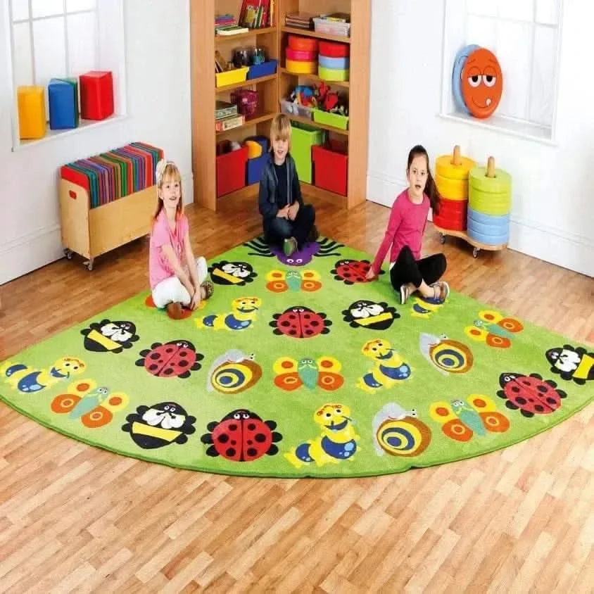 Back to Nature™ Large Corner Bugs Carpet-Back to Nature™ Large Corner Bugs Carpet