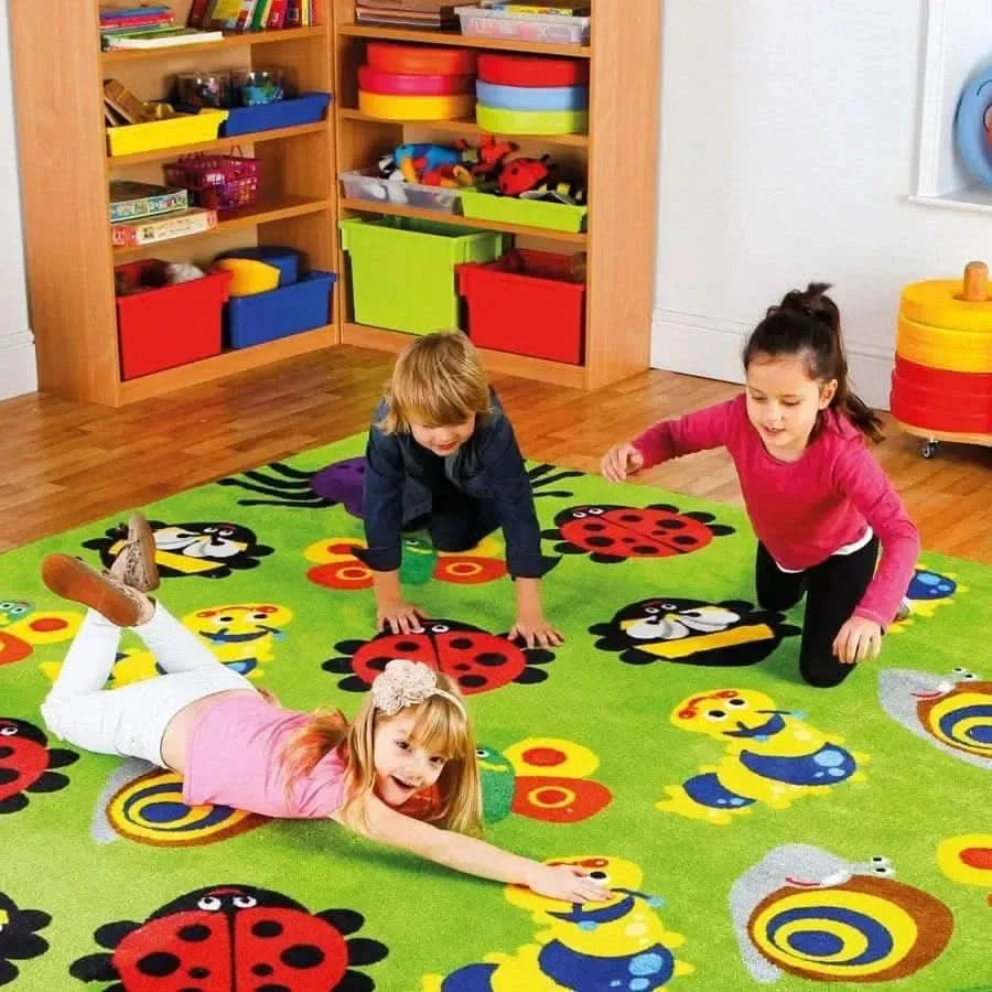 Back to Nature™ Large Corner Bugs Carpet-Back to Nature™ Large Corner Bugs Carpet