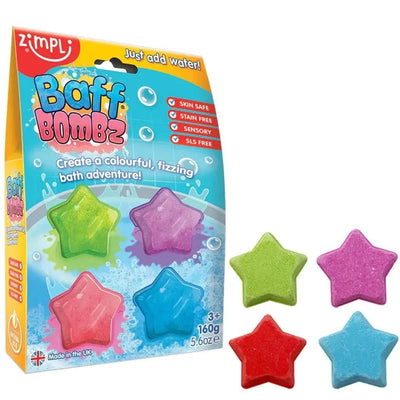 Baff Bombz 4 Pack Stars-Baff Bombz 4 Pack Stars