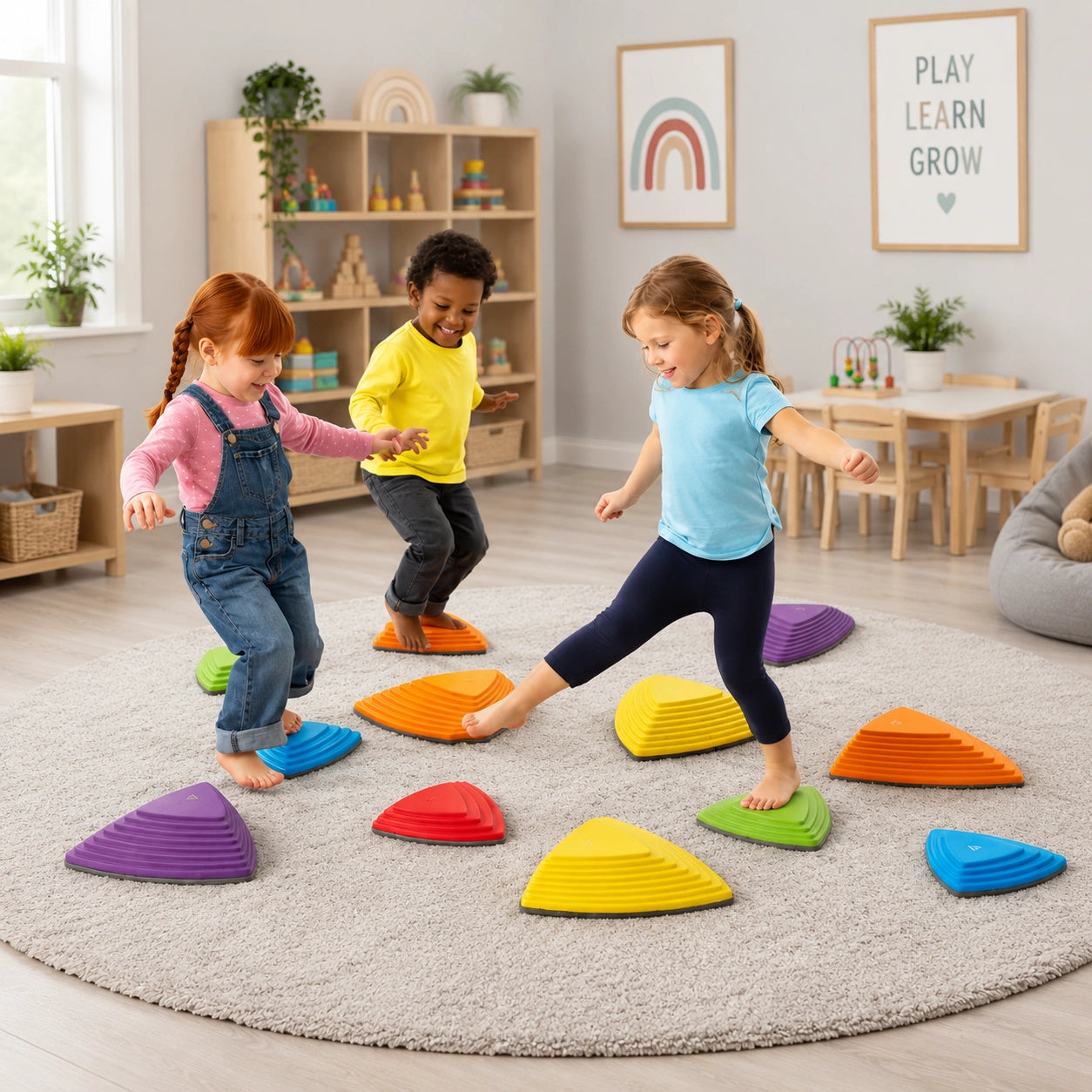 Balance Hill Tops – Pack of 11 Stepping Stones-Balance Hill Tops – Pack of 11 Stepping Stones