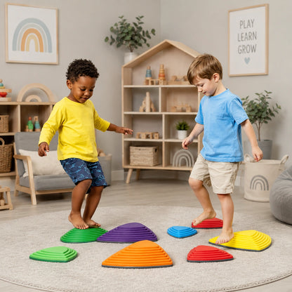 Balance Hill Tops – Pack of 11 Stepping Stones-Balance Hill Tops – Pack of 11 Stepping Stones
