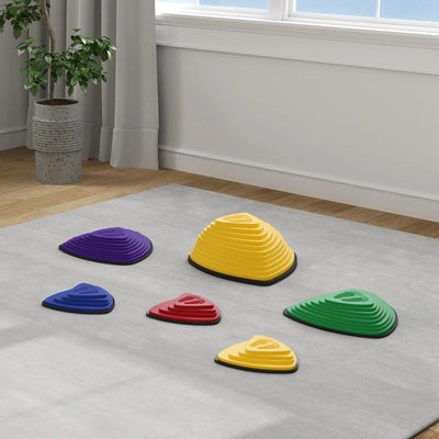 Balance Hill Tops – Pack of 6 Stepping Stones-Balance Hill Tops – Pack of 6 Stepping Stones