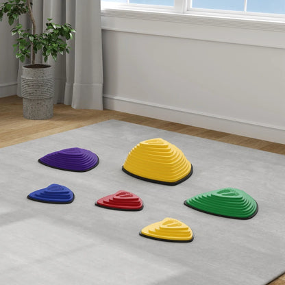 Balance Hill Tops – Pack of 6 Stepping Stones-Balance Hill Tops – Pack of 6 Stepping Stones