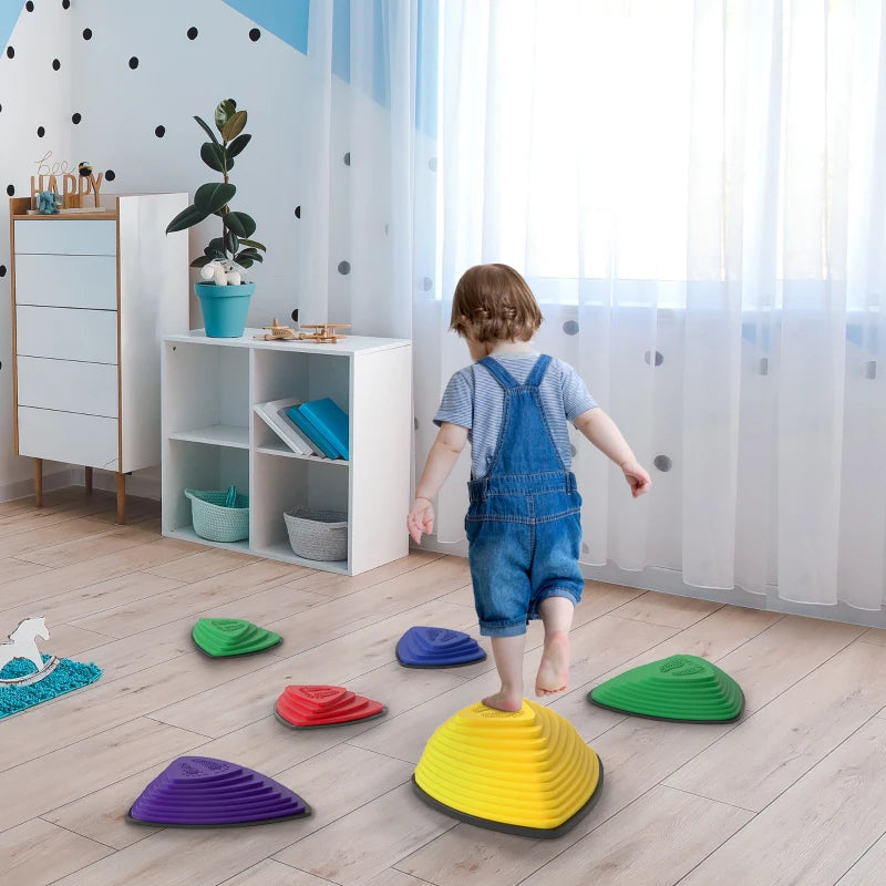 Balance Hill Tops – Pack of 6 Stepping Stones-Balance Hill Tops – Pack of 6 Stepping Stones