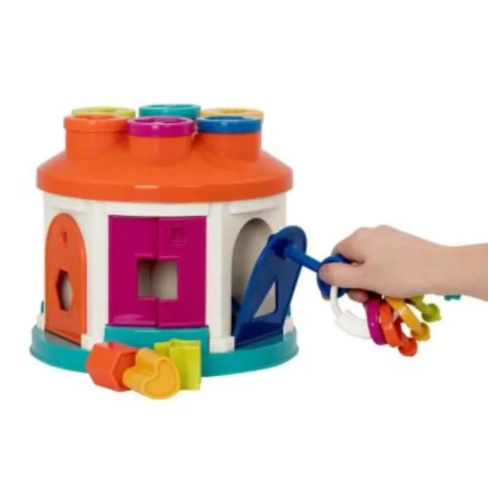 Battat Shape Sorter House-Battat Shape Sorter House