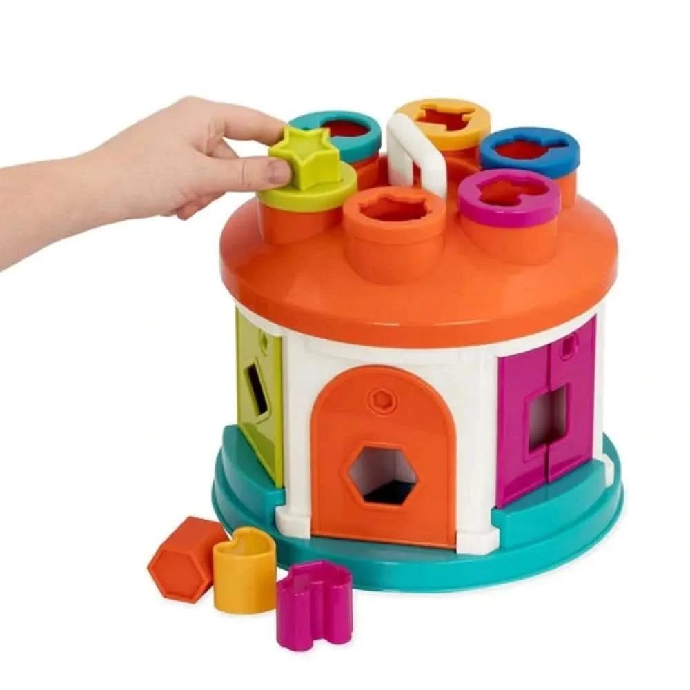 Battat Shape Sorter House-Battat Shape Sorter House