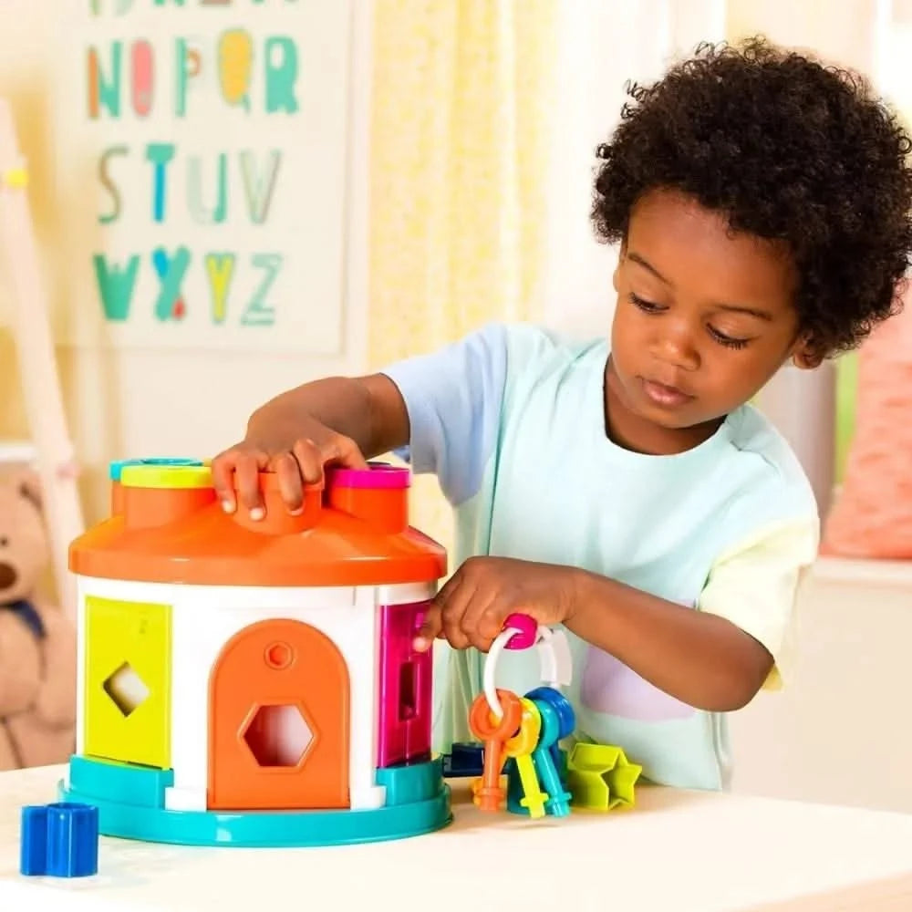 Battat Shape Sorter House-Battat Shape Sorter House
