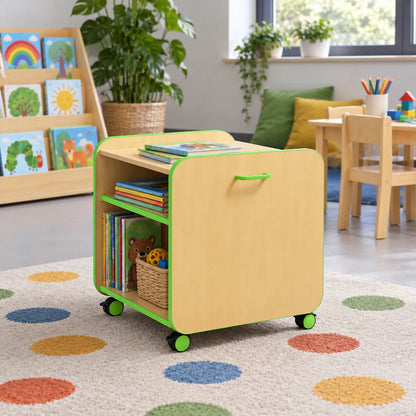 Beam Single Pull Out Storage Unit in a bright classroom – view 7