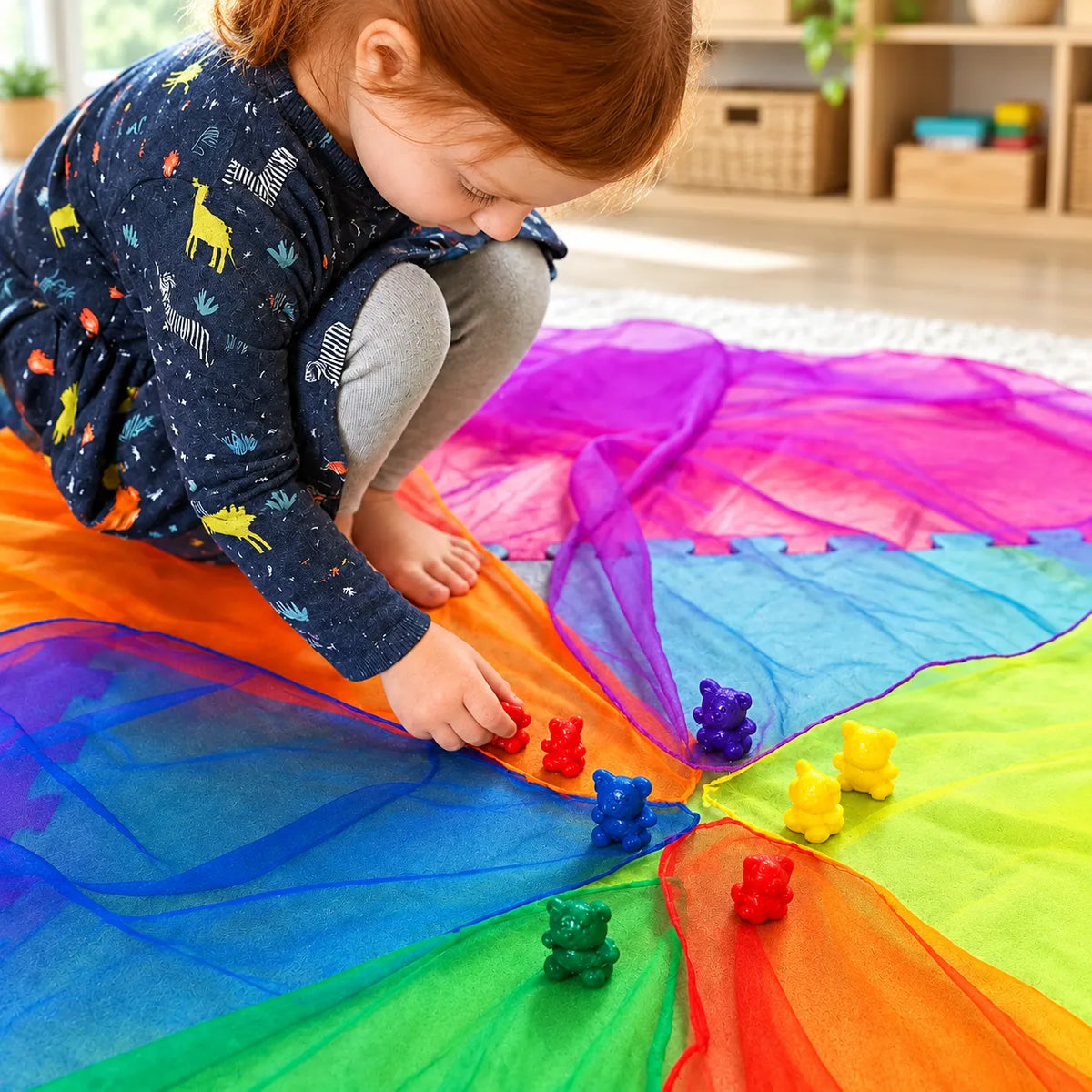 Bear Family Counter Rainbow Set of 96-Bear Family Counter Rainbow Set of 96
