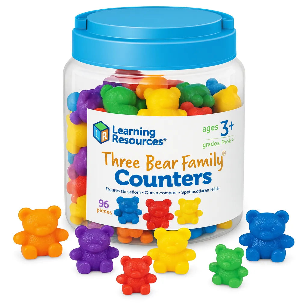 Bear Family Counter Rainbow Set of 96-Bear Family Counter Rainbow Set of 96