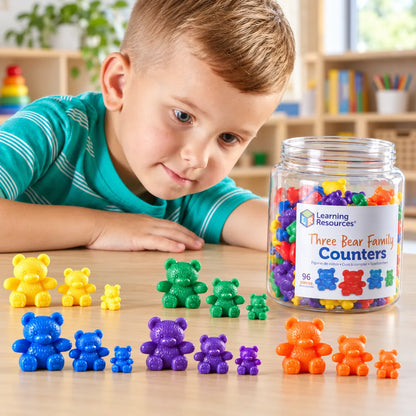 Bear Family Counter Rainbow Set of 96-Bear Family Counter Rainbow Set of 96