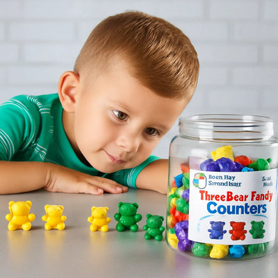 Bear Family Counter Rainbow Set of 96-Bear Family Counter Rainbow Set of 96