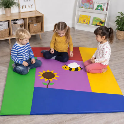 Bee Nursery Floor Mat lifestyle image 3