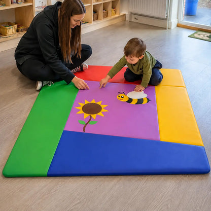 Bee Nursery Floor Mat lifestyle image 6