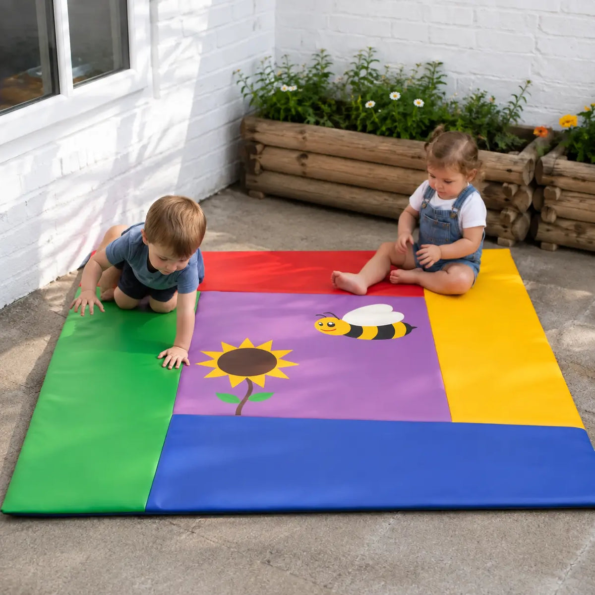 Bee Nursery Floor Mat lifestyle image 8