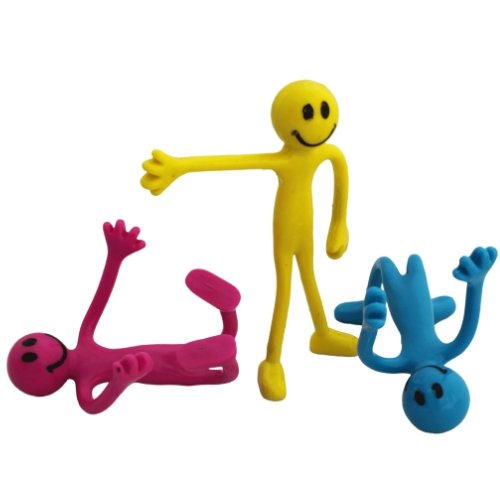 Bendy Smiley Man Extra Large, Our Bendy Smiley Men are not just toys, they are a fun and effective tool for focus and emotional learning. Crafted with a charming design, these bendable figures are loved by children globally. They serve as an ideal fidget toy, enabling children to channel their energy into a simple yet engaging activity. This helps in keeping their minds and hands occupied, thereby increasing their focus.The Bendy Smiley Men are more than just a distraction. They are designed to stimulate th