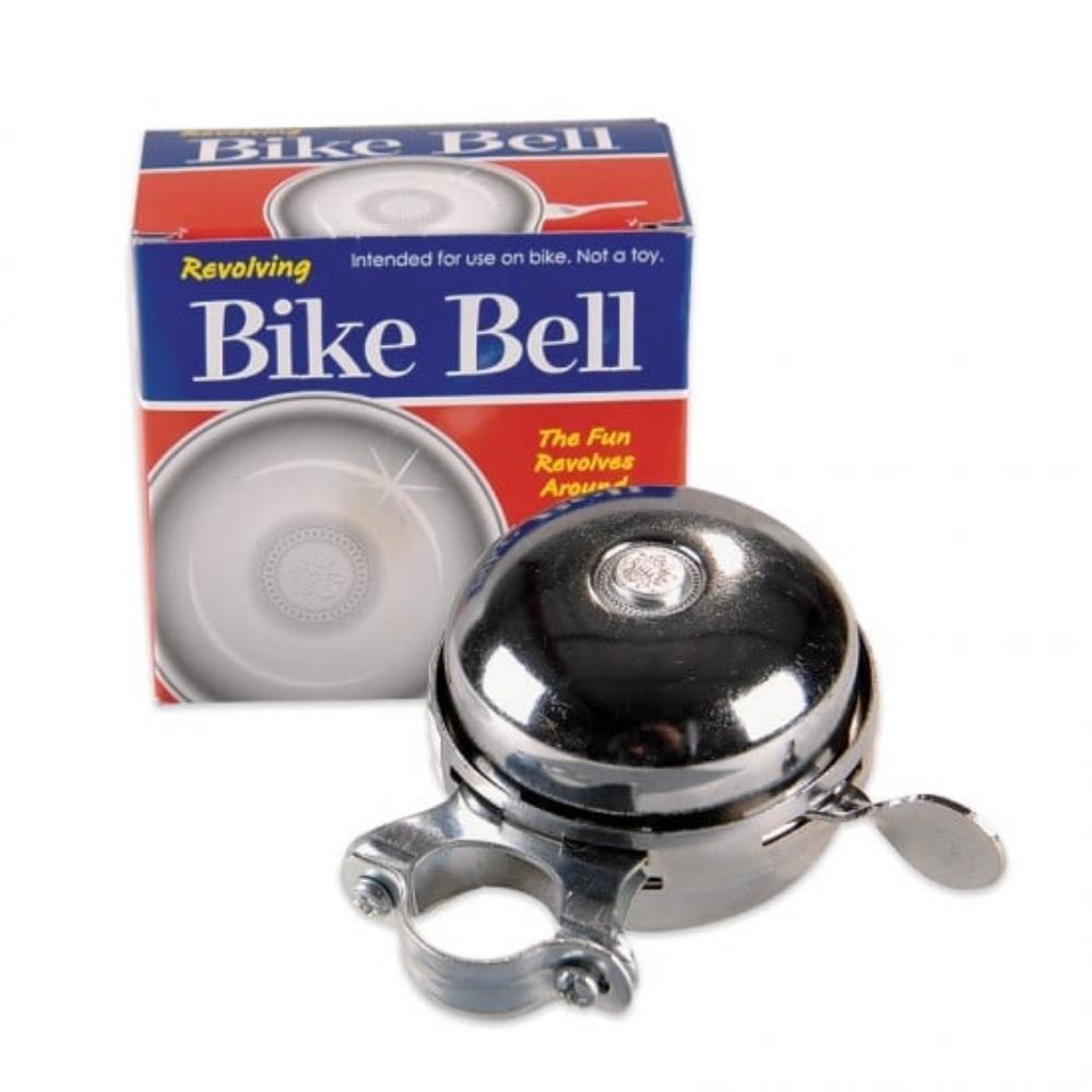 Bicycle Bell, Elevate your biking experience with the Schylling Bike Bell, an essential accessory that seamlessly marries style with functionality. Crafted with precision and a touch of classic charm, this bell ensures you're not only heard but also seen as you cruise through the lanes. Features: Distinct Ring: With a pleasant yet unmistakable chime, this bell is sure to catch the attention of those around, ensuring safe navigation through crowded spaces. Sturdy Construction: Made of resilient metal and ado