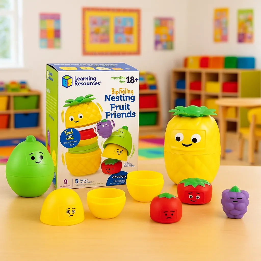 Big Feelings Nesting Fruit Friends-Big Feelings Nesting Fruit Friends