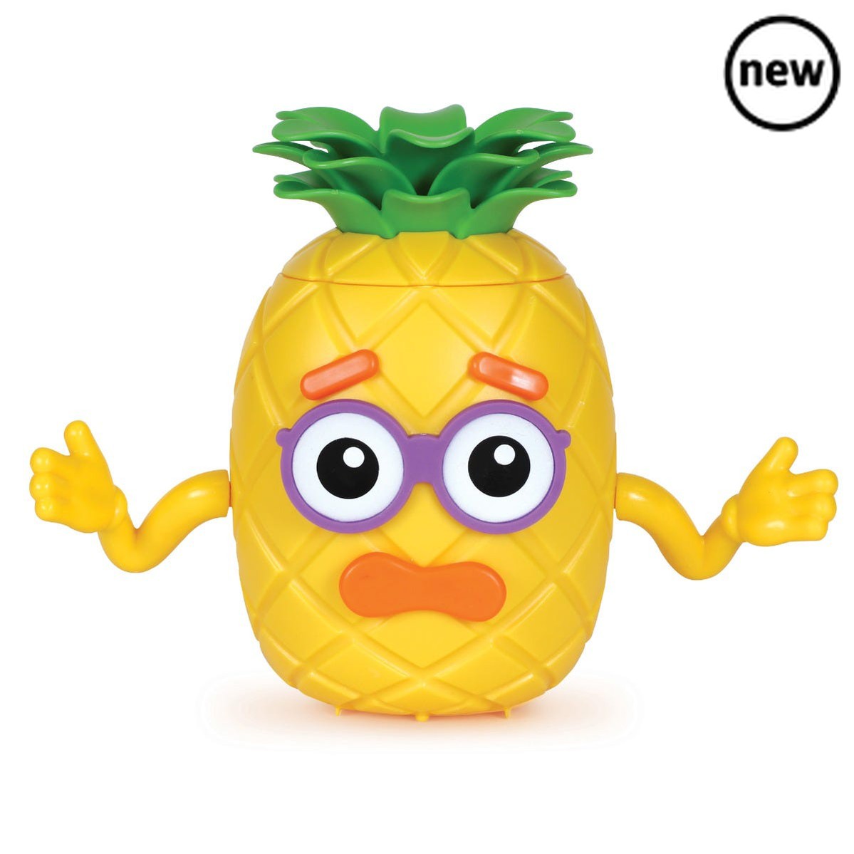 Big Feelings Pineapple Deluxe Set, Introducing the Big Feelings Pineapple Deluxe Set, an expanded version of our multi-award-winning Big Feelings Pineapple™. Dive into a world of emotions and self-discovery with this engaging set that allows children to explore feelings through facial and body expressions.The Big Feelings Pineapple Deluxe Set features 40 larger face pieces and 3 pairs of arms, offering a wide range of emotions to be discovered. Whether it's a happy smile, a worried frown, or a confident sta