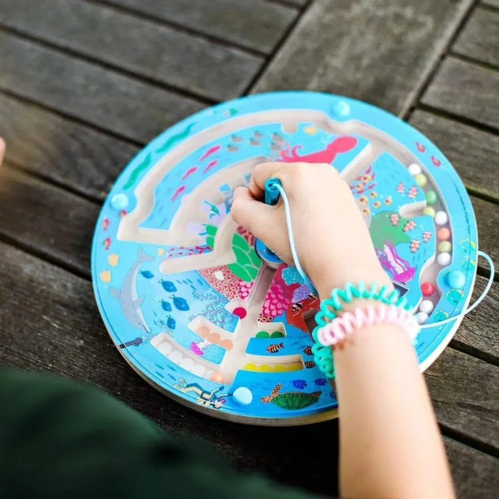 Bigjigs Aquatic Maze Puzzle-Bigjigs Aquatic Maze Puzzle