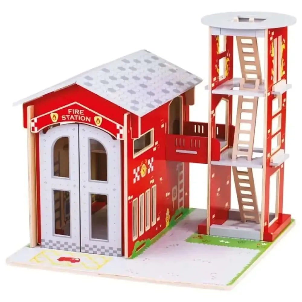 Bigjigs City Fire Station-Bigjigs City Fire Station